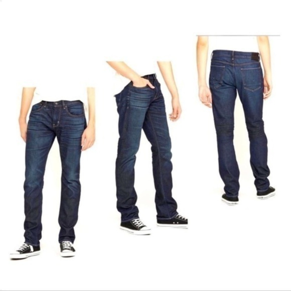 Hudson Men’s Blake Slim Fit Straight Leg‎ Jeans in Elis Blue Size 36 NWT